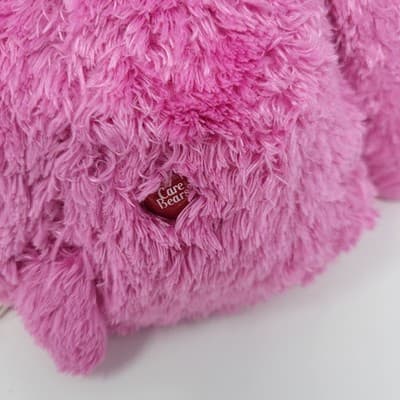 CARE BEARS Shine Bright Bear Plush 13in Pink 2006 TCFC Stuffed Animal - Thumbnail 7