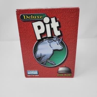 WINNING MOVES Pit Deluxe Card Game Complete Set With Bell Trading Game - Thumbnail 6