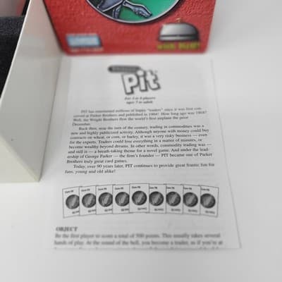 WINNING MOVES Pit Deluxe Card Game Complete Set With Bell Trading Game - Thumbnail 4