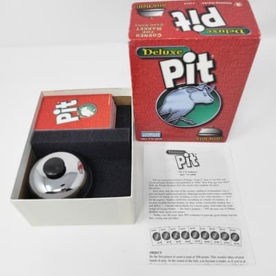 WINNING MOVES Pit Deluxe Card Game Complete Set With Bell Trading Game - Thumbnail 2