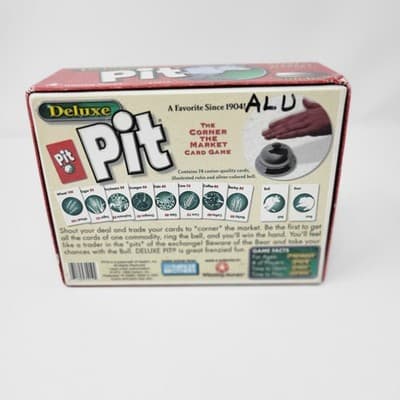WINNING MOVES Pit Deluxe Card Game Complete Set With Bell Trading Game - Thumbnail 8