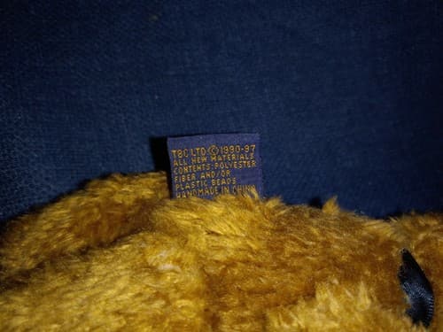 Oh, Teddy Bear Boyds Bear 6" The Archive Collection #1634 Wears a Bow Tie PA - Thumbnail 4