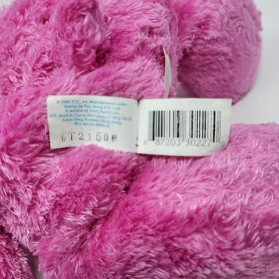 CARE BEARS Shine Bright Bear Plush 13in Pink 2006 TCFC Stuffed Animal - Thumbnail 9