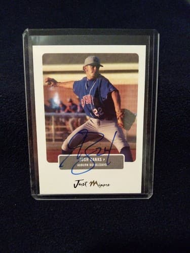 2004 Just Minors JOSH BANKS signed BLUE JAYS AUTO Autographed REDS ASTROS 7 - Thumbnail 4
