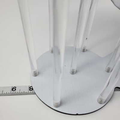Acrylic Headband Holder Display Stand Mandala Galaxy Print 6 Rod Organizer - Thumbnail 8