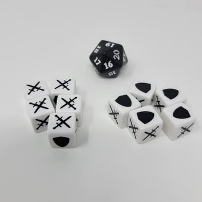 MTG dice lotArena of the Planeswalkers diceMagic the Gathering D20Combat dice - Image 1