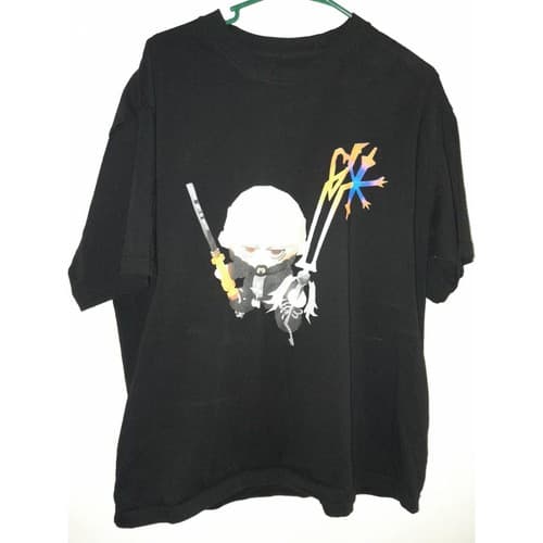 CoolTeez T-shirt Chibi Warrior Graphic Print XL Black Elementary Skool - Thumbnail 2