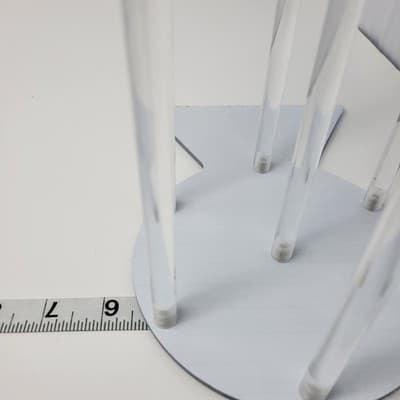 Acrylic Headband Holder Display Stand Mandala Galaxy Print 6 Rod Organizer - Thumbnail 9