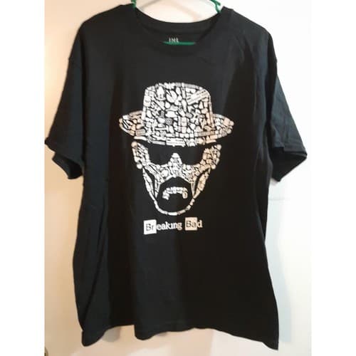 Breaking Bad Walter White Graphic T-Shirt Men’s Size XL Black - Image 1