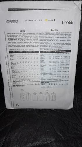 Butterick B5566 UC Classic Pencil Skirt Pattern Misses Sz 6-12 Multi Style Easy - Thumbnail 3