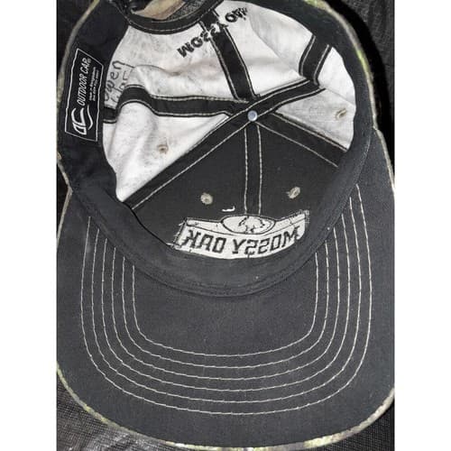 Mossy Oak 1986 Camo Baseball Cap Adjustable Strapback Hunting Hat - Thumbnail 6