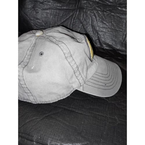 Iowa Hawkeyes Embroidered Baseball Cap Gray Adjustable Strapback Hat - Thumbnail 7