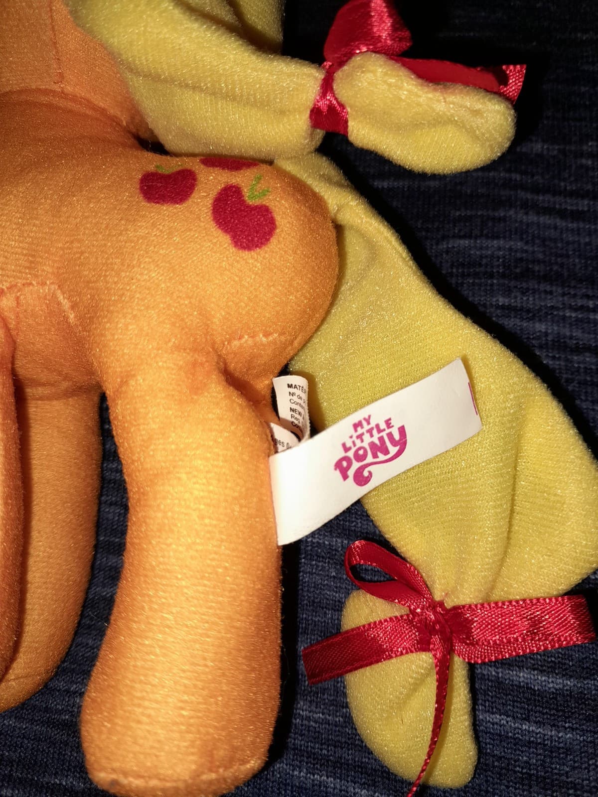 MLP Apple Jack My Little Pony 2022 Toy Factory 8" Soft Plush Toy Horse - Thumbnail 3