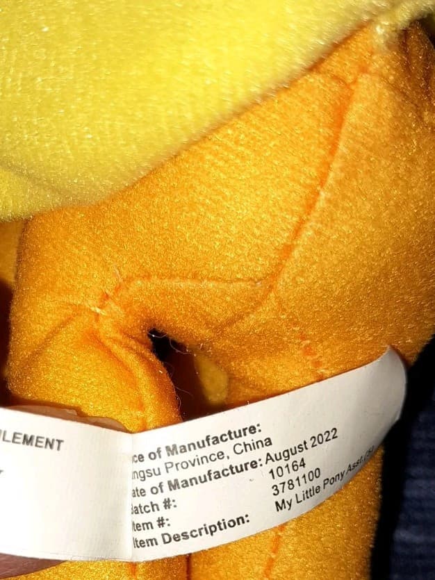 MLP Apple Jack My Little Pony 2022 Toy Factory 8" Soft Plush Toy Horse - Thumbnail 7