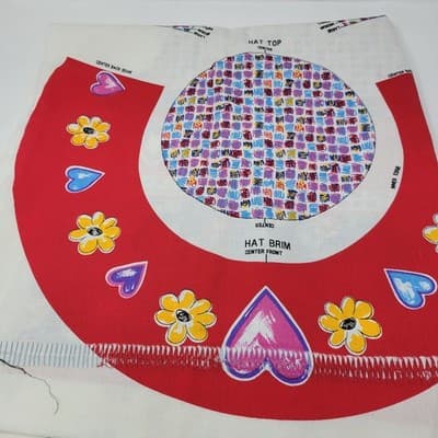 Fabric Traditions Simplicity Panel Place Child Vest Hat Panels End Bolt Lot - Thumbnail 7