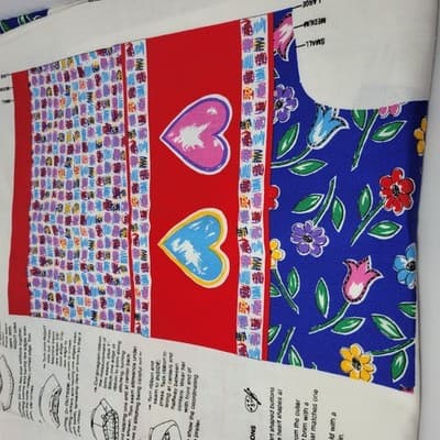 Fabric Traditions Simplicity Panel Place Child Vest Hat Panels End Bolt Lot - Thumbnail 20