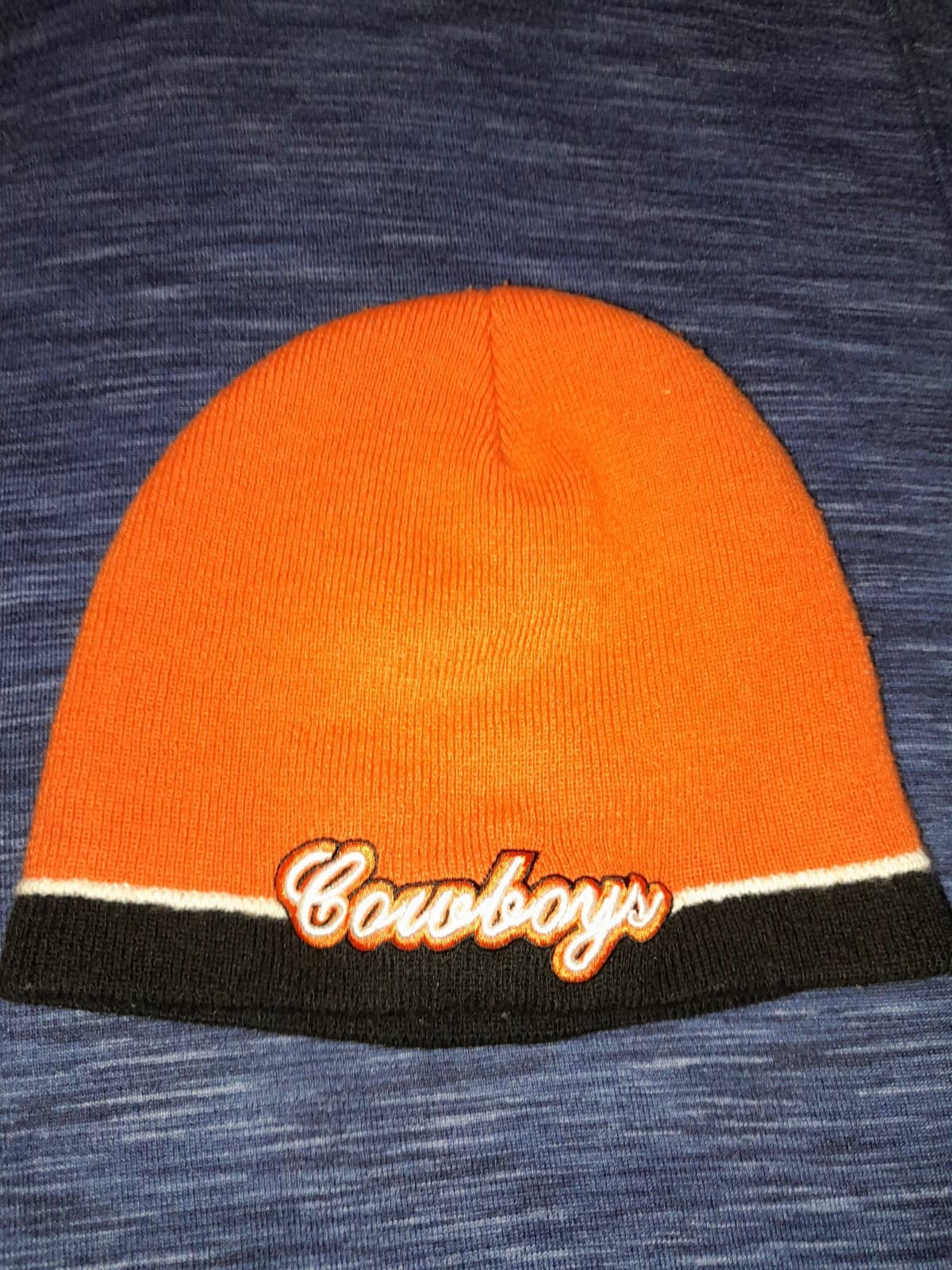 Oklahoma State Cowboys Embroidered Classic Cuffless Beanie Hat Cap Captivating - Thumbnail 2