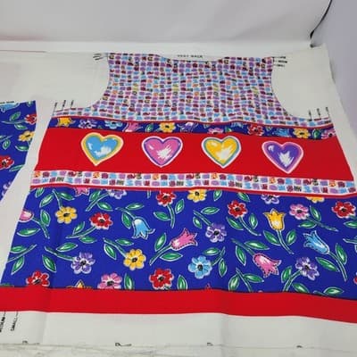 Fabric Traditions Simplicity Panel Place Child Vest Hat Panels End Bolt Lot - Thumbnail 9