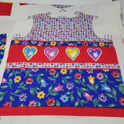 Fabric Traditions Simplicity Panel Place Child Vest Hat Panels End Bolt Lot - Thumbnail 15