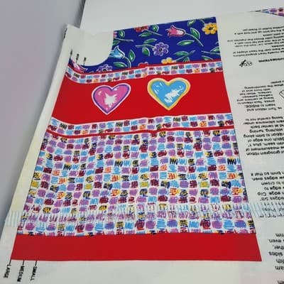 Fabric Traditions Simplicity Panel Place Child Vest Hat Panels End Bolt Lot - Thumbnail 11
