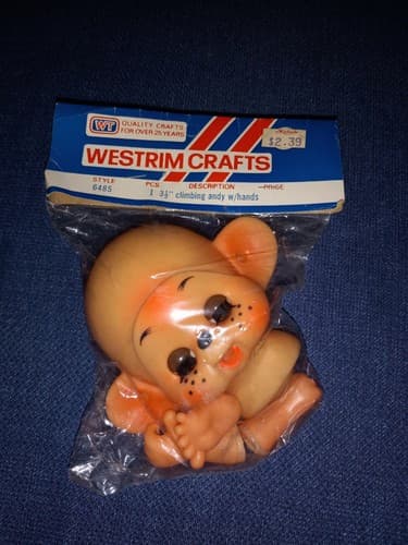 Westrim Crafts 3 1/2" Climbing Andy With Hands Style 6485 - Image 1