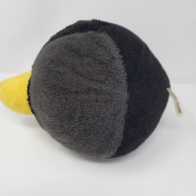ANGRY BIRDS Black Bomb Plush 8in 2010 Rovio Stuffed Toy Game Character - Thumbnail 12
