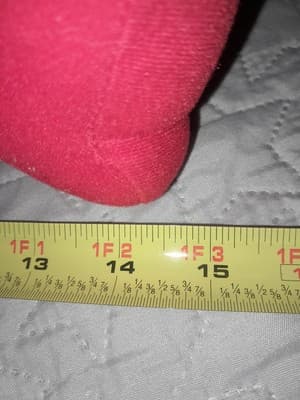 Disney Minnie Mouse 14” Red Snowflake Dress Plush Holiday Just Play 2020 NWT - Thumbnail 10