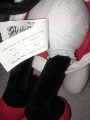 Disney Minnie Mouse 14” Red Snowflake Dress Plush Holiday Just Play 2020 NWT - Thumbnail 9