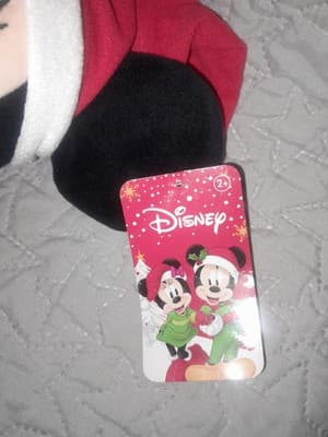 Disney Minnie Mouse 14” Red Snowflake Dress Plush Holiday Just Play 2020 NWT - Thumbnail 5