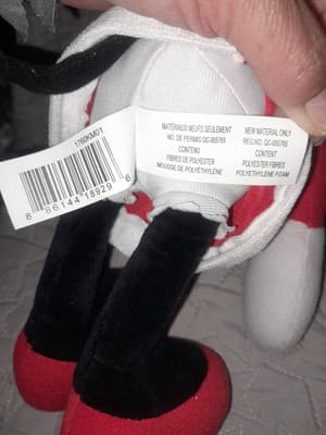 Disney Minnie Mouse 14” Red Snowflake Dress Plush Holiday Just Play 2020 NWT - Thumbnail 8