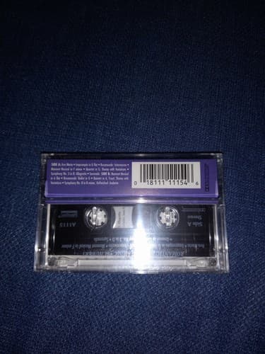 5x Romantic Evening Music Cassettes Beethoven Schubert Mozart Tchaikovsky - Thumbnail 3