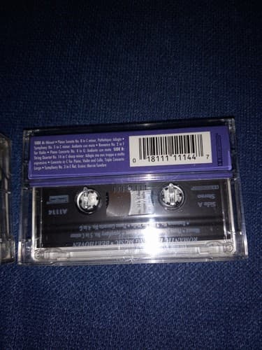 5x Romantic Evening Music Cassettes Beethoven Schubert Mozart Tchaikovsky - Thumbnail 4