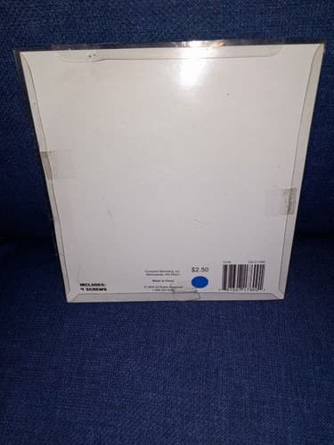 2 Light Switch Covers Baseball All-Star Decor Homerun Grand Slam NOS Vtg - Thumbnail 3