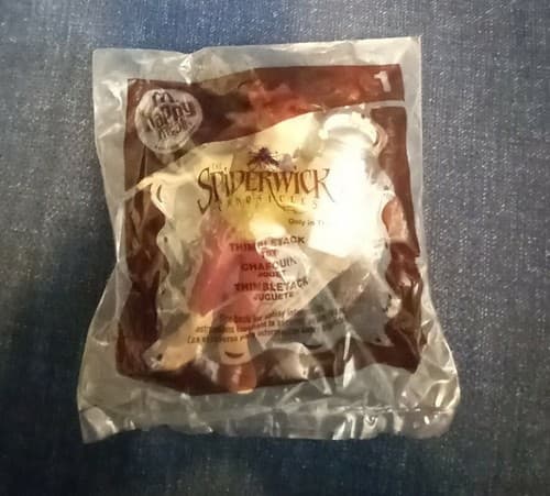2008 McDonalds Spiderwick Chronicles Thimbletack 1 Happy Meal Toy NEW - Thumbnail 2