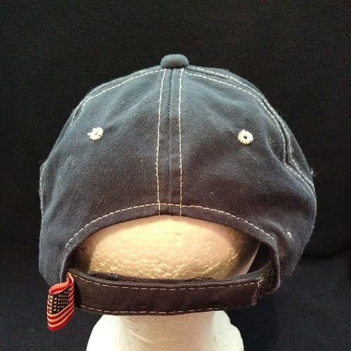 FBI Official Commemorative Blue Cap Hat 1908-2008 Hook N Loop Adjustable - Thumbnail 3