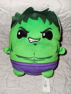 Marvel Cuutopia Hulk 5" Mattel Stuffed Animal Squish Plush Kids Toy 2023 - Image 1
