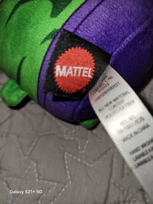 Marvel Cuutopia Hulk 5" Mattel Stuffed Animal Squish Plush Kids Toy 2023 - Thumbnail 4