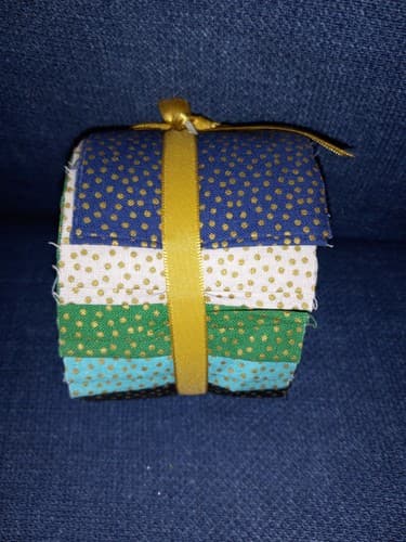JellyRoll Polka Dots 2.5" STRIPS QUILTING FABRIC Pink Blue Red Green Purple Tan - Thumbnail 5