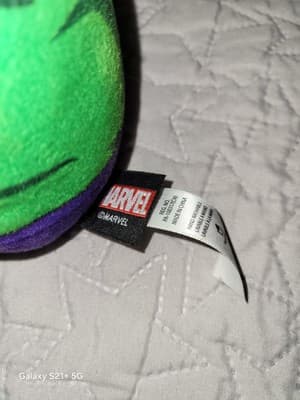 Marvel Cuutopia Hulk 5" Mattel Stuffed Animal Squish Plush Kids Toy 2023 - Thumbnail 5
