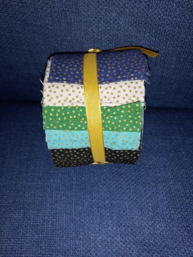 JellyRoll Polka Dots 2.5" STRIPS QUILTING FABRIC Pink Blue Red Green Purple Tan - Thumbnail 7