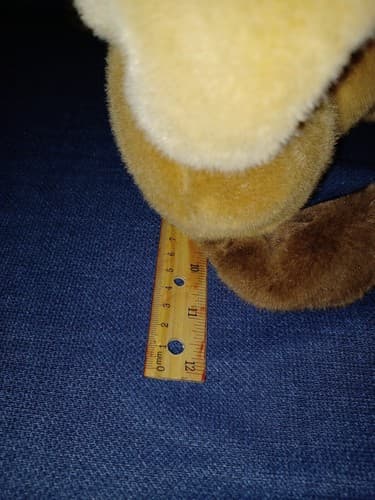 Build A Bear Retired Brown Sugar Tan Puppy Dog Plush Stuffed Animal BABW 10" - Thumbnail 6