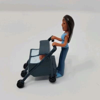 Lil Homies Series 8 Baby Mama #248 w Lao & Malo Twins Stroller Homies - Thumbnail 4