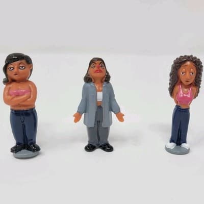 Homies Series 8 Female Lot La Chunky Payasa Birdy 1.75" Bundle - Thumbnail 3