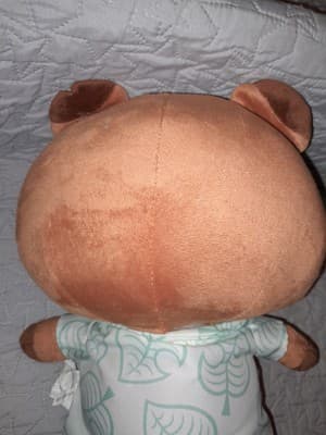 GENUINE Animal Crossing New Horizons Tom Nook Plush 16" Tanuki Raccoon - Thumbnail 8