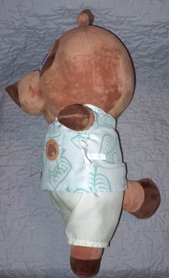 GENUINE Animal Crossing New Horizons Tom Nook Plush 16" Tanuki Raccoon - Thumbnail 12