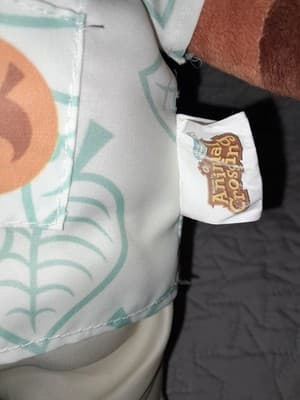 GENUINE Animal Crossing New Horizons Tom Nook Plush 16" Tanuki Raccoon - Thumbnail 4