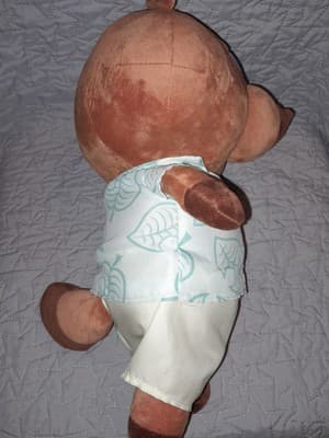 GENUINE Animal Crossing New Horizons Tom Nook Plush 16" Tanuki Raccoon - Thumbnail 9