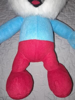 The Smurfs Papa Smurf 16.5" Plush No Tag White Beard Red Hat - Thumbnail 4