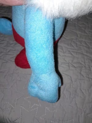 The Smurfs Papa Smurf 16.5" Plush No Tag White Beard Red Hat - Thumbnail 6