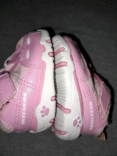 BABW Build A Bear BAB Pink Skechers Sneakers Shoes Elastic Slip On Athletic - Thumbnail 5